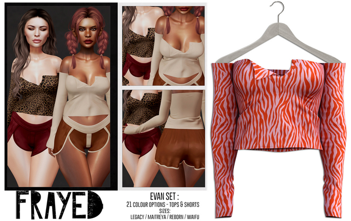 Frayed - Evan Top - Wild