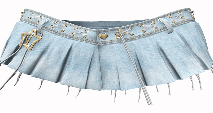 *CK* Intensity skirt DENIM LIGHT