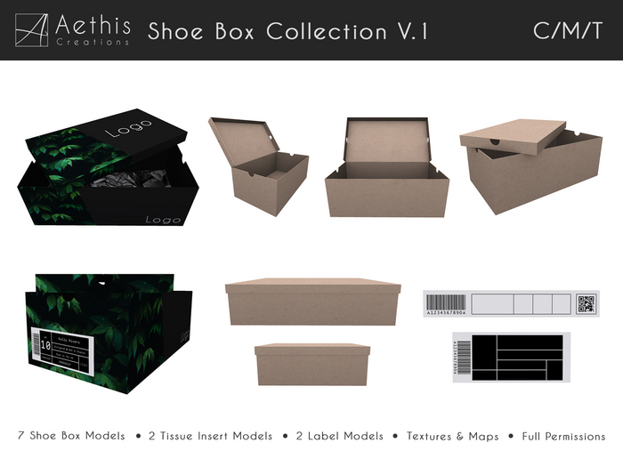 [AC] Shoe Box Collection V.1 - Full Permissions