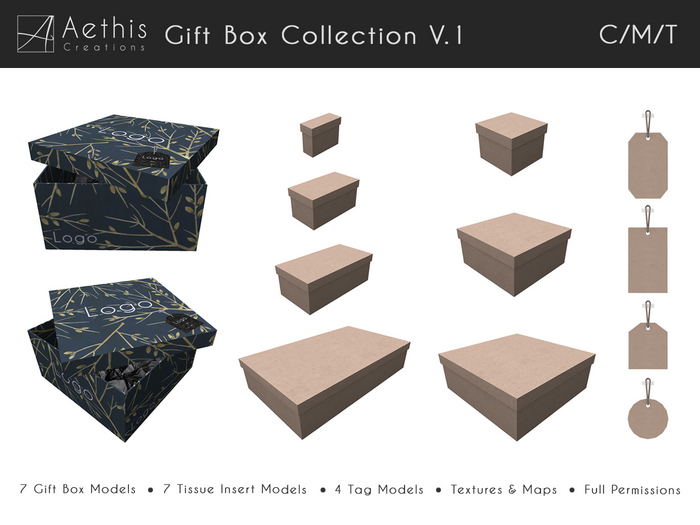 [AC] Gift Box Collection V.1 - Full Permissions