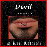 Devil Lip Tattoo – EVO X + BOM 