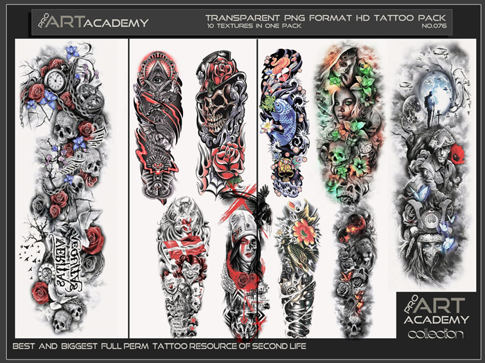 @PAA - Tattoo Texture Pack 76