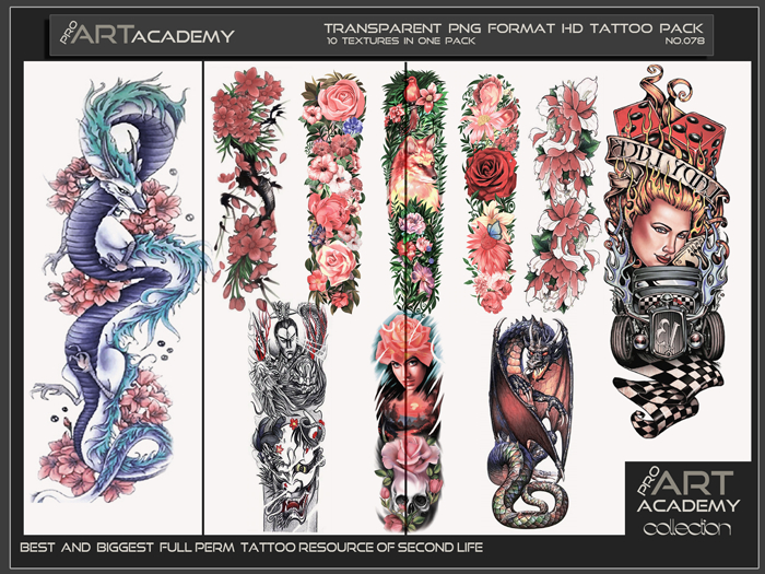 @PAA - Tattoo Texture Pack 78