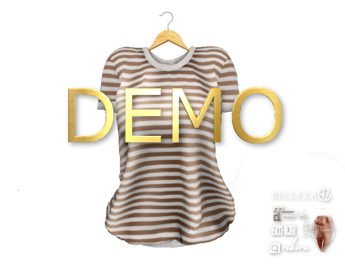 {amiable}Mesh Basic Fit Short Sleeve Tee Shirt(DEMO)