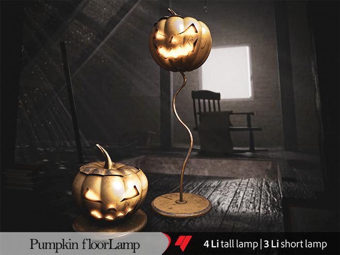 Pumpkin floorLamp DEMO