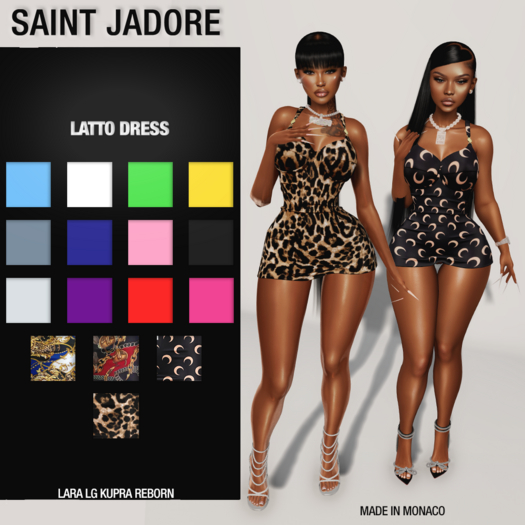 {SAINT JADORE] Latto Dress - FATPACK