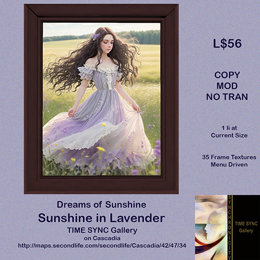 Sunshine in Lavendar