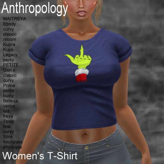 Grinch Finger Women's T-Shirt (WTTA X)
