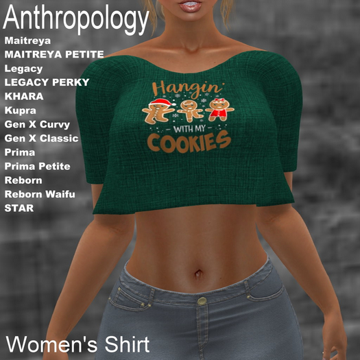 Hanging with my cookies Women's Shirt (WZZ X)
