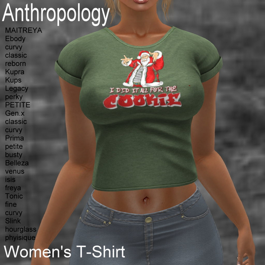 I did it all for the cookie Women'd T-Shirt (WTTA X)
