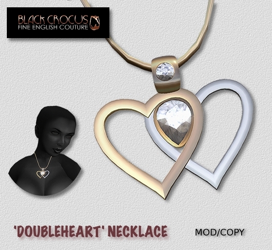 BC Necklace - Doubleheart