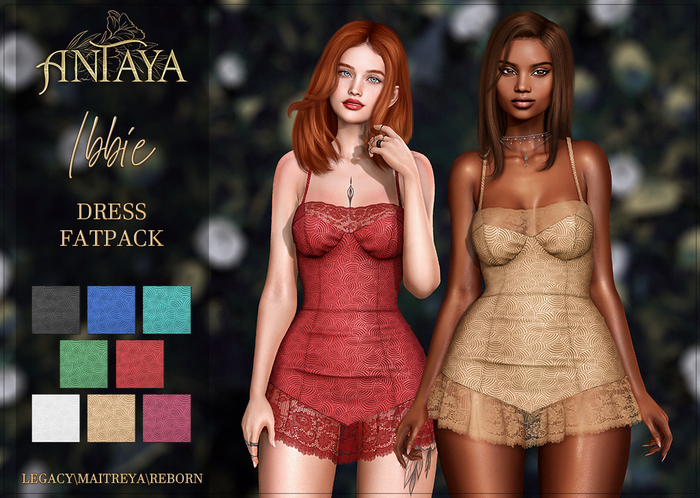 :: ANTAYA :: Dress "Ibbie" FATPACK (wear)