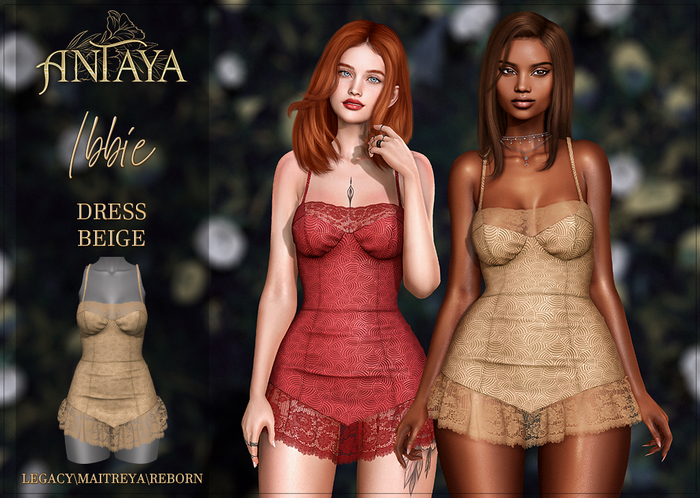 :: ANTAYA :: Dress "Ibbie" BEIGE (wear)