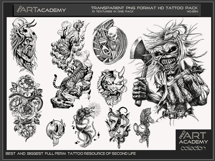 @PAA - Tattoo Texture Pack 254
