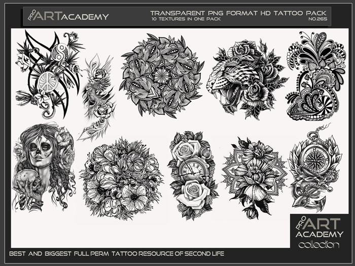 @PAA - Tattoo Texture Pack 265