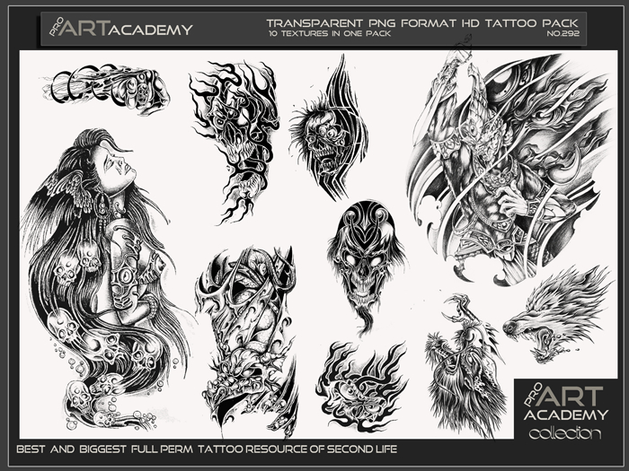 @PAA - Tattoo Texture Pack 292