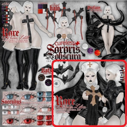 CURELESS[+] Sororis Obscura / Sister Lilim / RARE