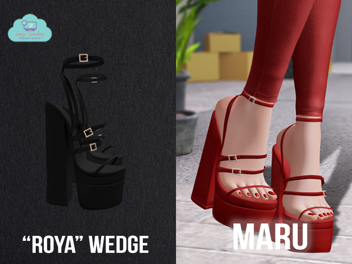 MARU x "Roya" Wedge / Black