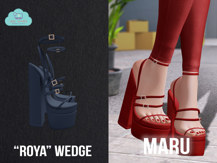 MARU x "Roya" Wedge / Cobalt