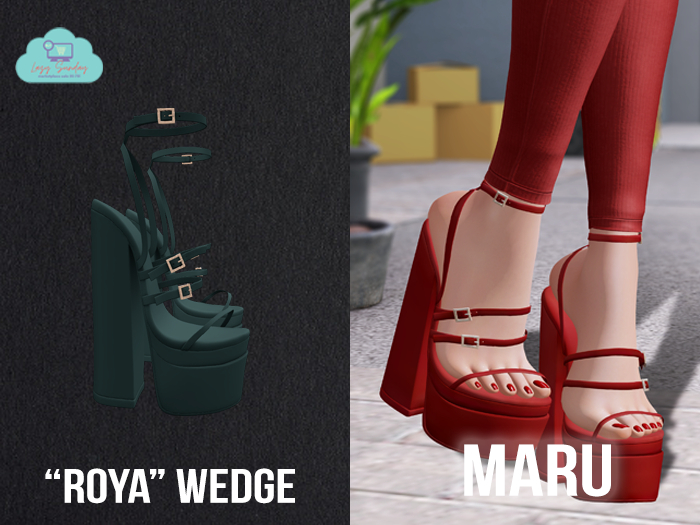 MARU x "Roya" Wedge / Emerald