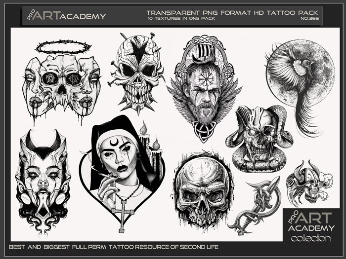 @PAA - Tattoo Texture Pack 366