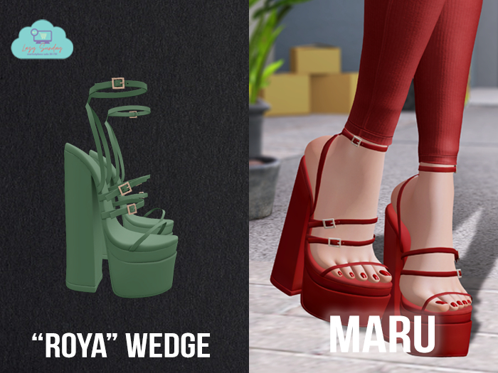 MARU x "Roya" Wedge / Forest 
