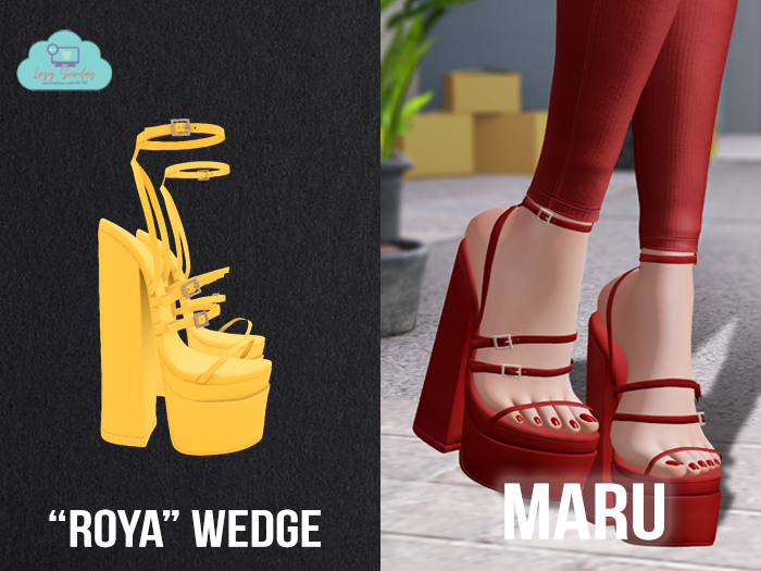 MARU x "Roya" Wedge / Lemon 