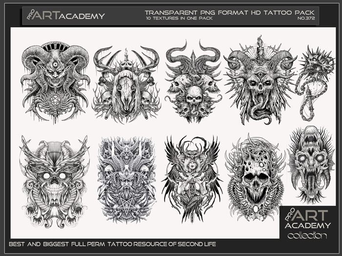 @PAA - Tattoo Texture Pack 372