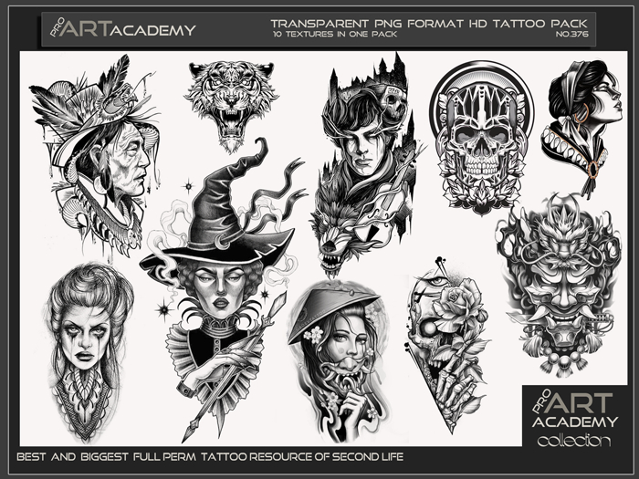 @PAA - Tattoo Texture Pack 376