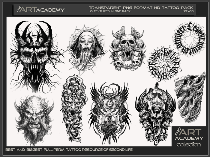 @PAA - Tattoo Texture Pack 403