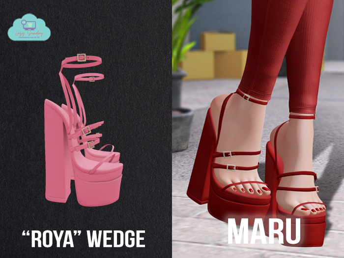 MARU x "Roya" Wedge / Watermelon