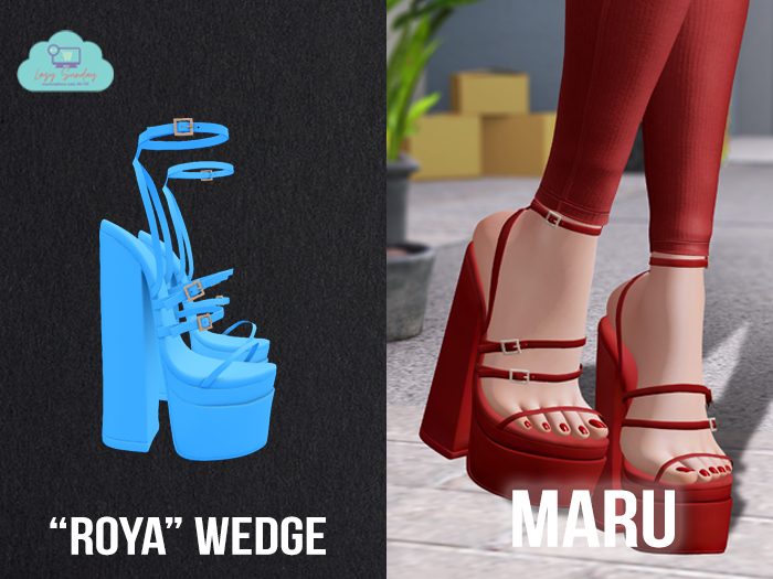 MARU x "Roya" Wedge / Sky 