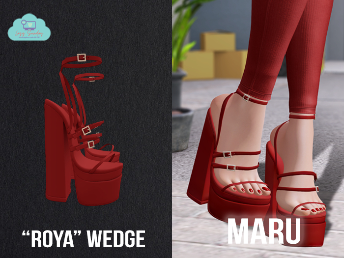 MARU x "Roya" Wedge / Red 