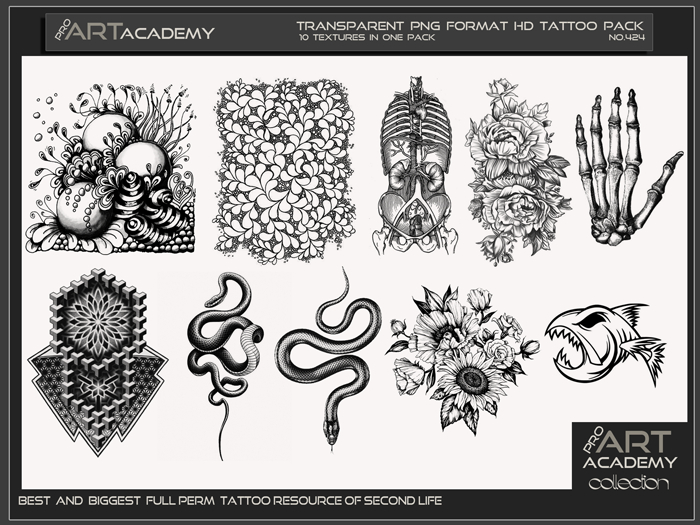 @PAA - Tattoo Texture Pack 424