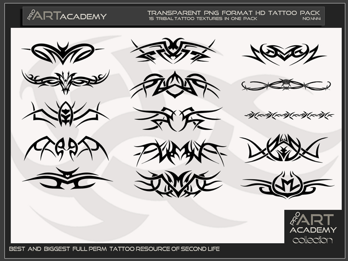 @PAA - Tattoo Texture Pack 444