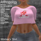 Sweet but Twisted Women's Shirt (WZZ X)