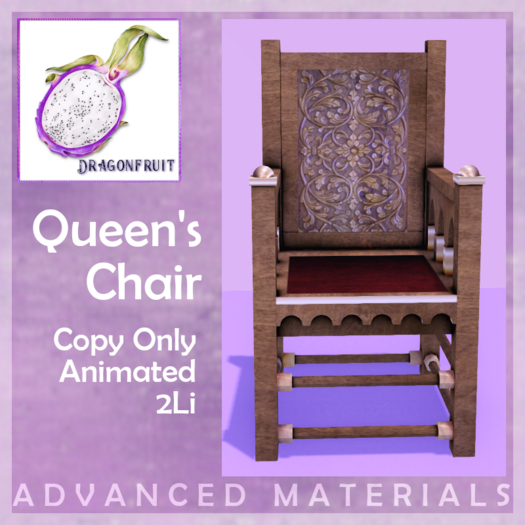 DRAGONFRUIT -  Queen's Chair 