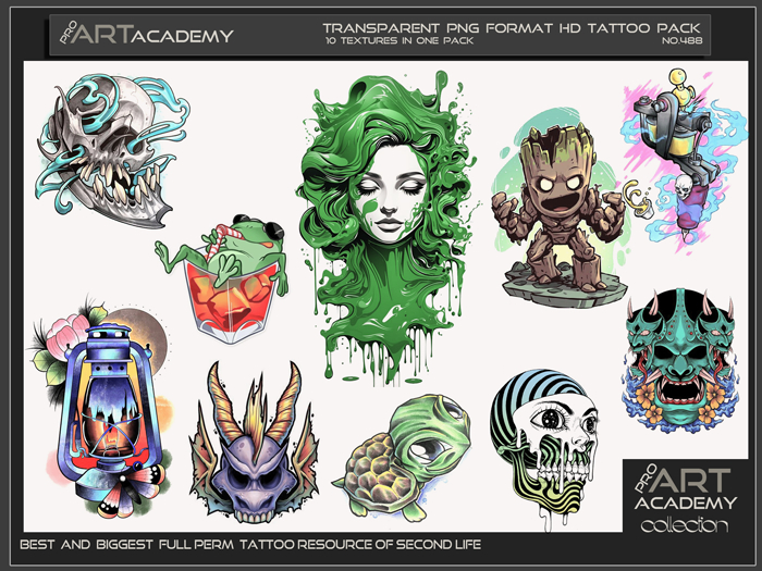 @PAA - Tattoo Texture Pack 488
