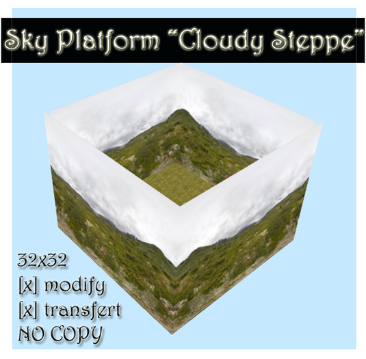 Sky Platform "Cloudy Steppe" 32x32 - BOX