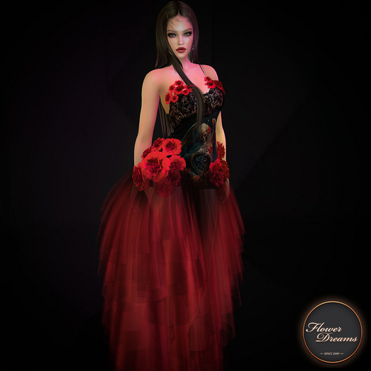 .:FlowerDreams:.Annabelle gown - fatpack (5 colors)