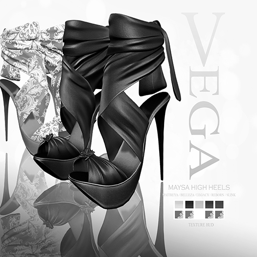 VEGA : MESH MAYSA HIGH HEEL DEMO