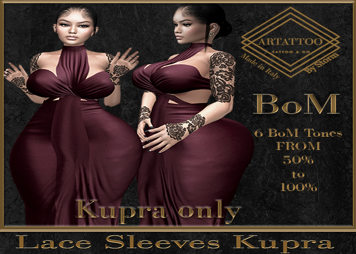 Artattoo Lace Sleeves Kupra