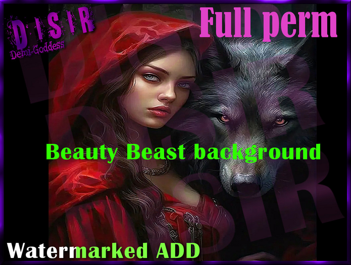 ~Disir DG~Beauty Beast background