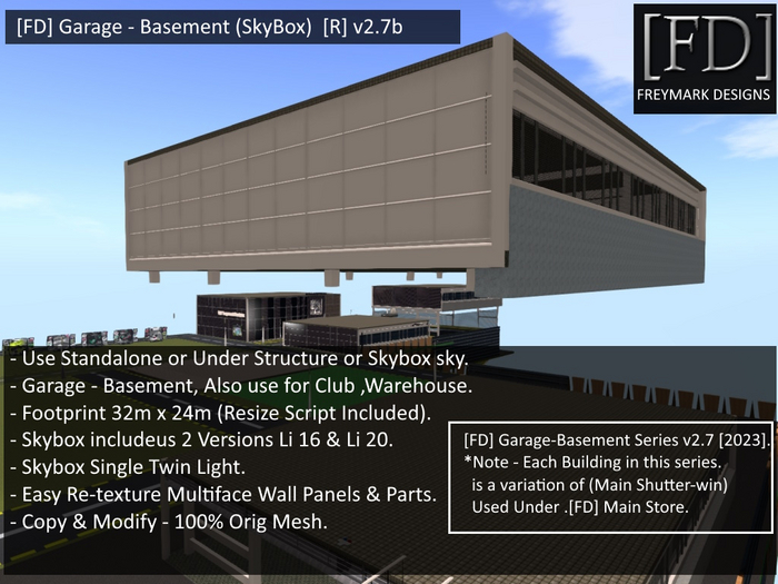 [FD] Garage - Basement (SkyBox)  [R] v2.7b
