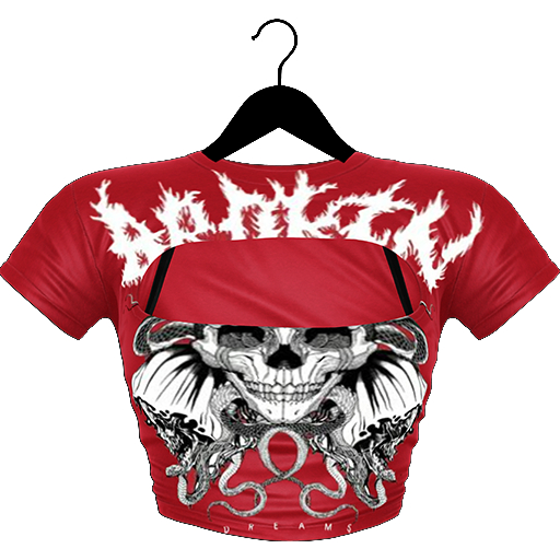 Melange: Blanca Shirt [Red]