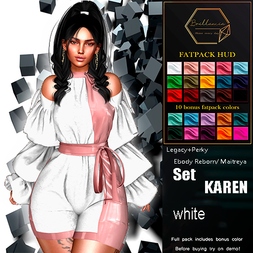 *BRILLANCIA* - Set Karen  white