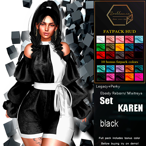 *BRILLANCIA* - Set Karen  black