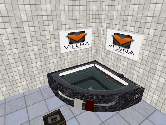 Bath Tub Vilena (Corner)