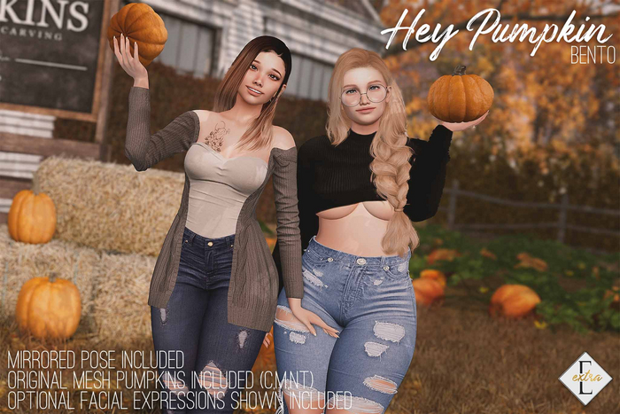 -Extra- Hey Pumpkin Pose