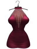 aprelle sasha dress wine